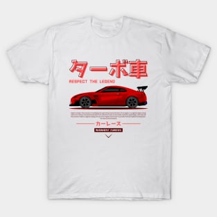 Red JDM GTR R35 Legend T-Shirt